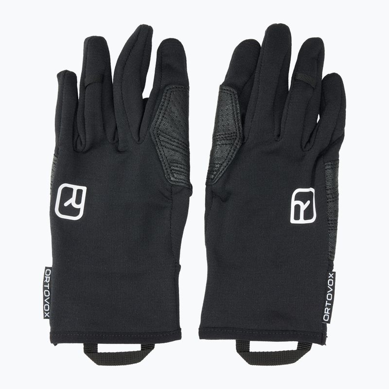 Pánské skitouringové rukavice ORTOVOX Fleece Light black raven 6