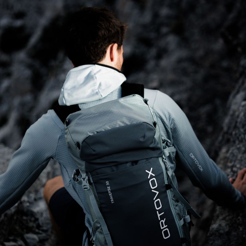 Batoh ORTOVOX Traverse 30 l glacier grey 7