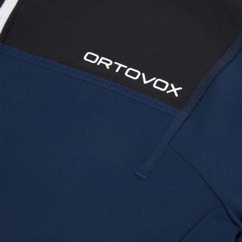 Pánská mikina ORTOVOX Fleece Light deep ocean 3