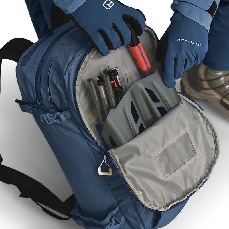 Batoh skialpový ORTOVOX Haute Route 32 l blue nunatak 7