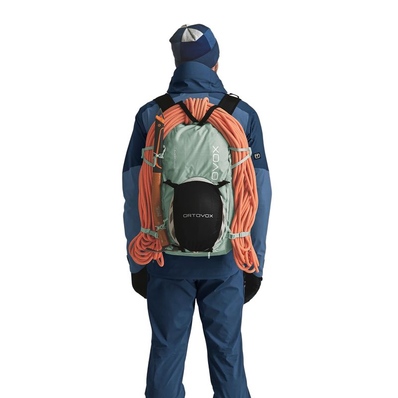 Batoh skialpový ORTOVOX Switchback 27 l green acid 5