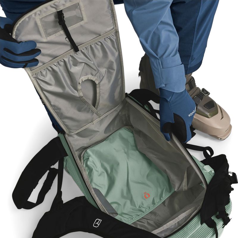 Batoh skialpový ORTOVOX Switchback 27 l green acid 9