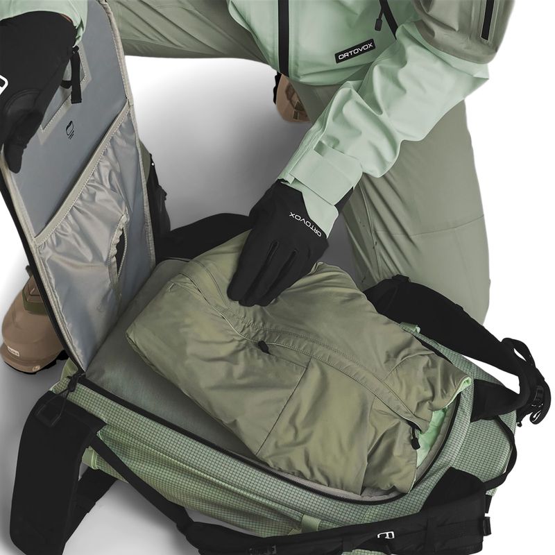 Batoh skialpový ORTOVOX Switchback 30 l S green acid 9