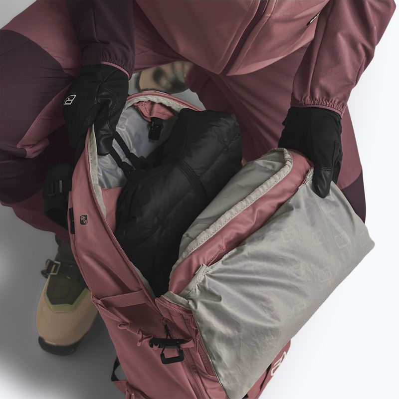 Batoh skialpový ORTOVOX Venet Tour 28 l dusk rose 11