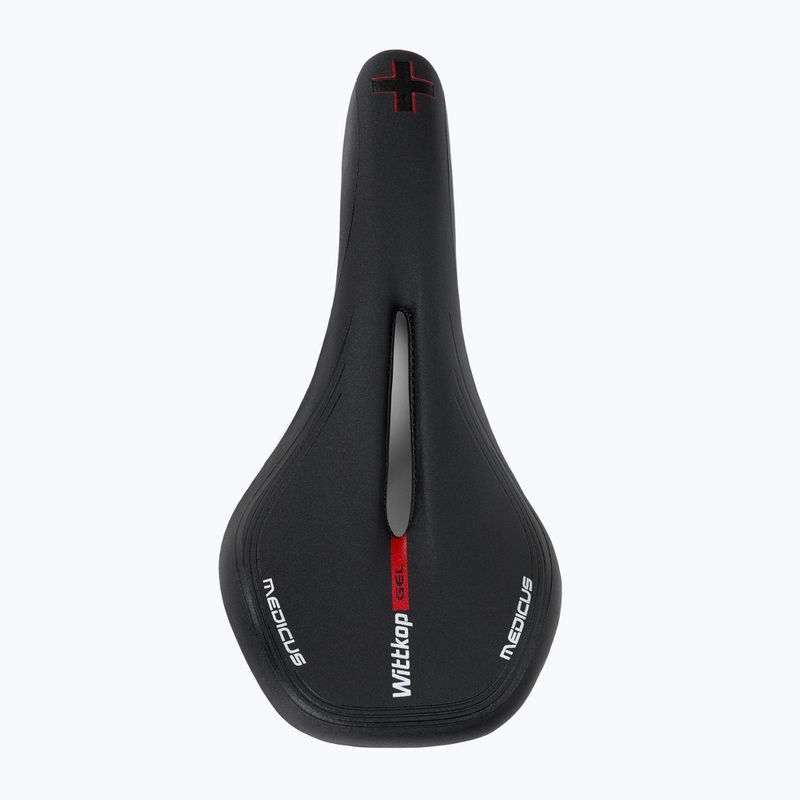 Cyklistické sedlo Wittkop Medicus Twin 7.0 černé WT-999021200 3