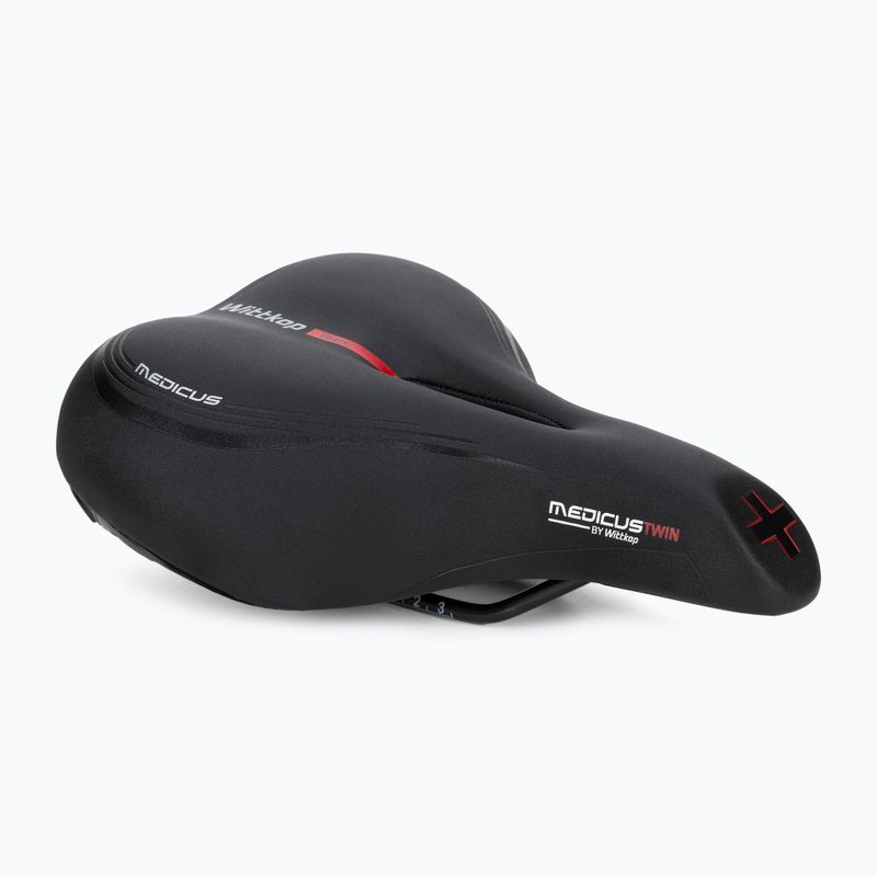 Cyklistické sedlo Wittkop Medicus Twin 3.0 černé WT-999081200