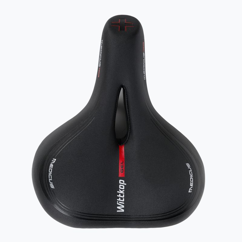 Cyklistické sedlo Wittkop Medicus Twin 3.0 černé WT-999081200 3
