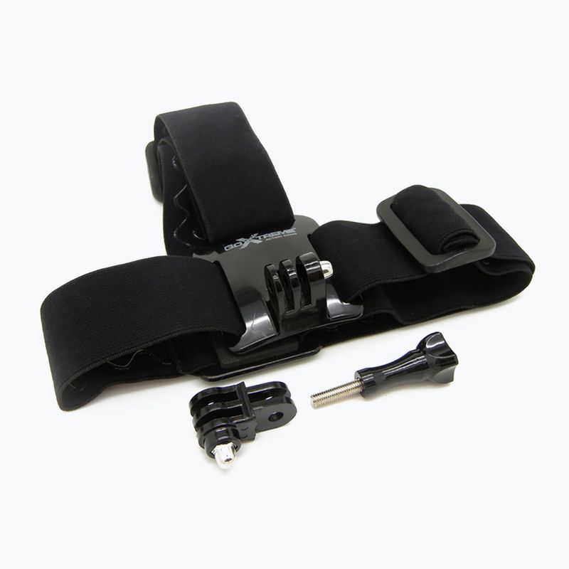 Držák kamery GoXtreme Head-Strap-Mount černý 55235 2