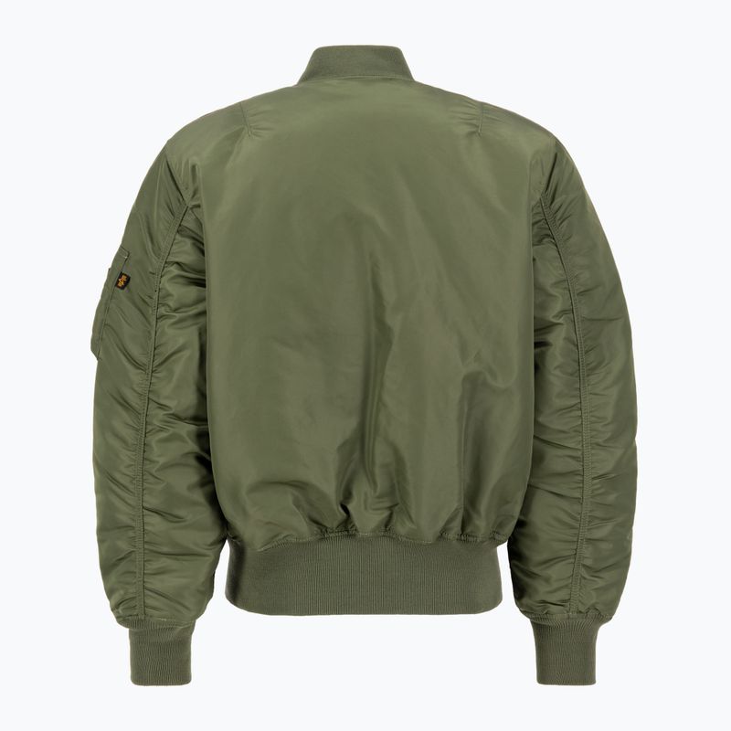 Pánská bunda  Alpha Industries MA-1 Heritage sage green 2