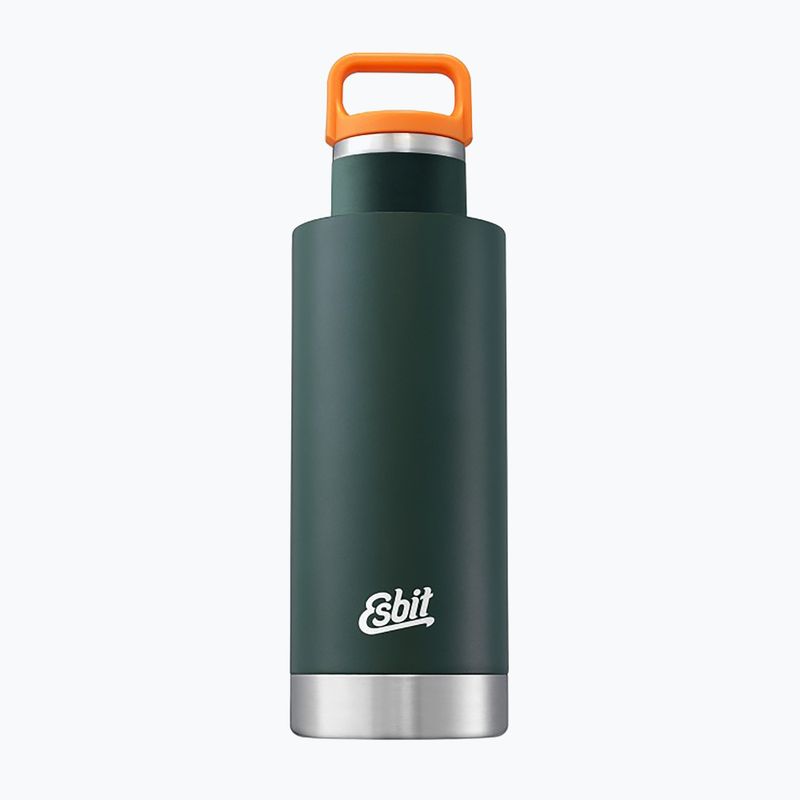 Termoláhev Esbit Sculptor Stainless Steel Insulated Bottle "Standard Mouth" 1000 ml forest green