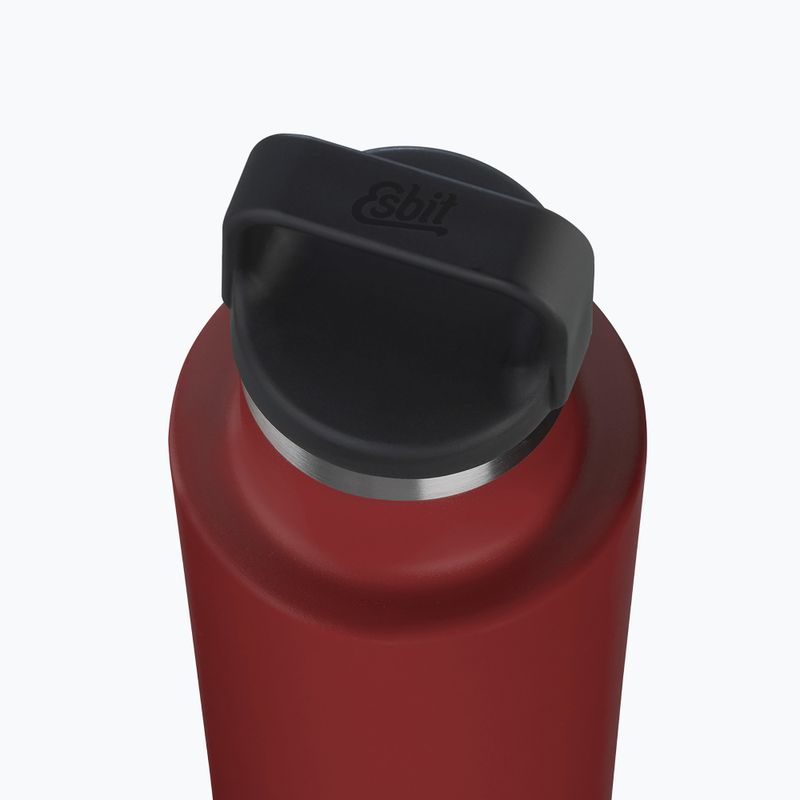 Termoláhev Esbit Sculptor Stainless Steel Insulated Bottle "Standard Mouth" 750 ml burgundy 2