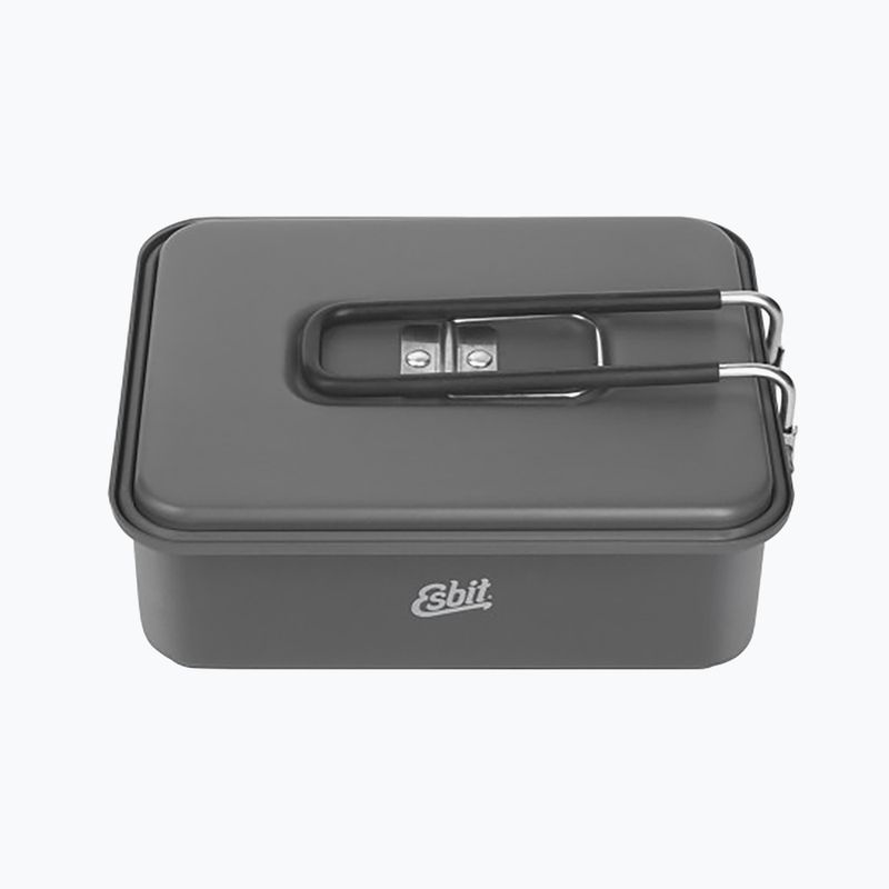 Kuchyňská souprava Esbit Solid Fuel Cookset For 14G And 27G Solid Fuel 1100 ml aluminium