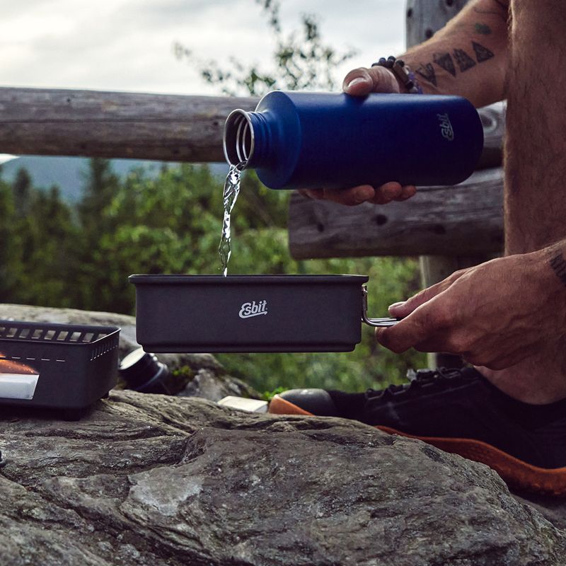 Kuchyňská souprava Esbit Solid Fuel Cookset For 14G And 27G Solid Fuel 1100 ml aluminium 6