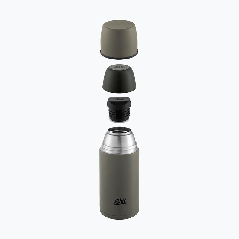 Termoska Esbit Stainless Steel Vacuum Flask 500 ml olive green 5