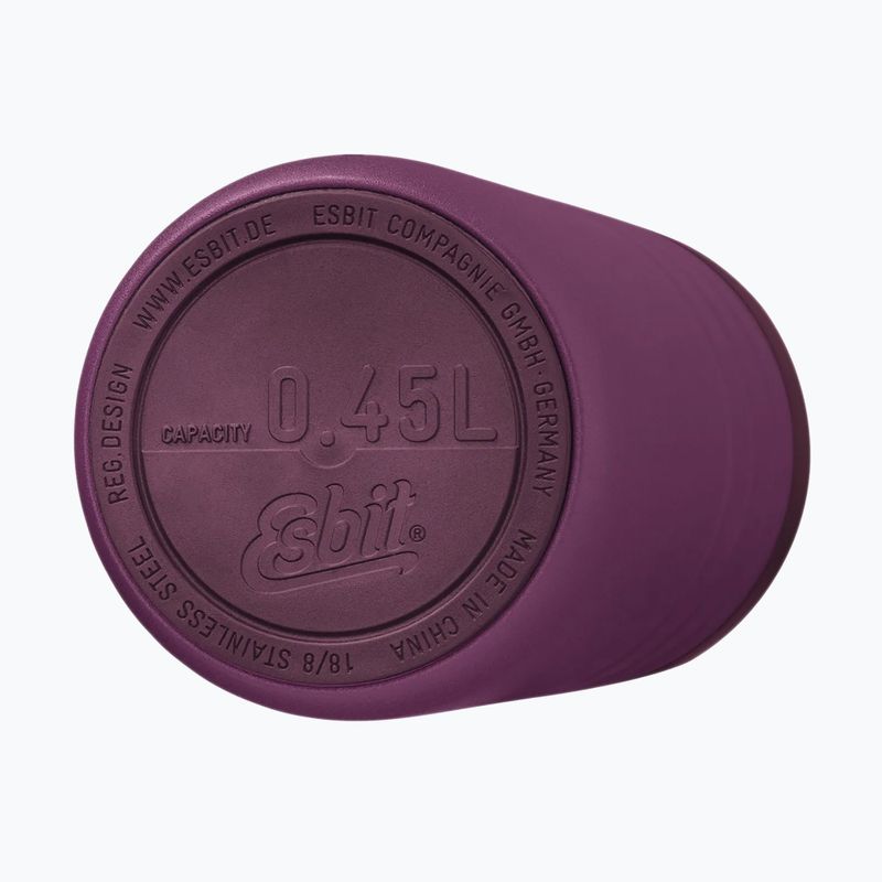 Termohrnek Esbit Majoris Stainless Steel Thermo Mug With Flip Top 450 ml berry 3