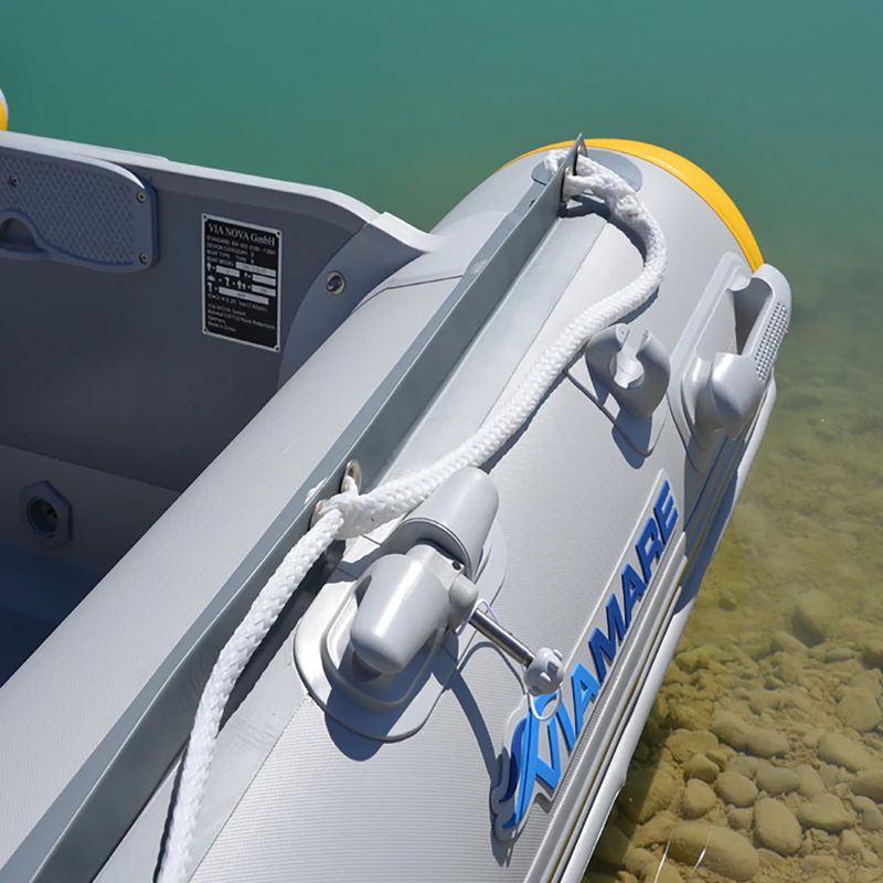 Viamare 230 S Slat 2místný ponton šedožlutý 1126148 4