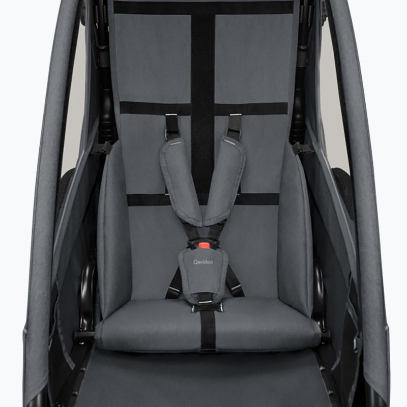 Přívěs na kolo Qeridoo Qupa 1 lime 4