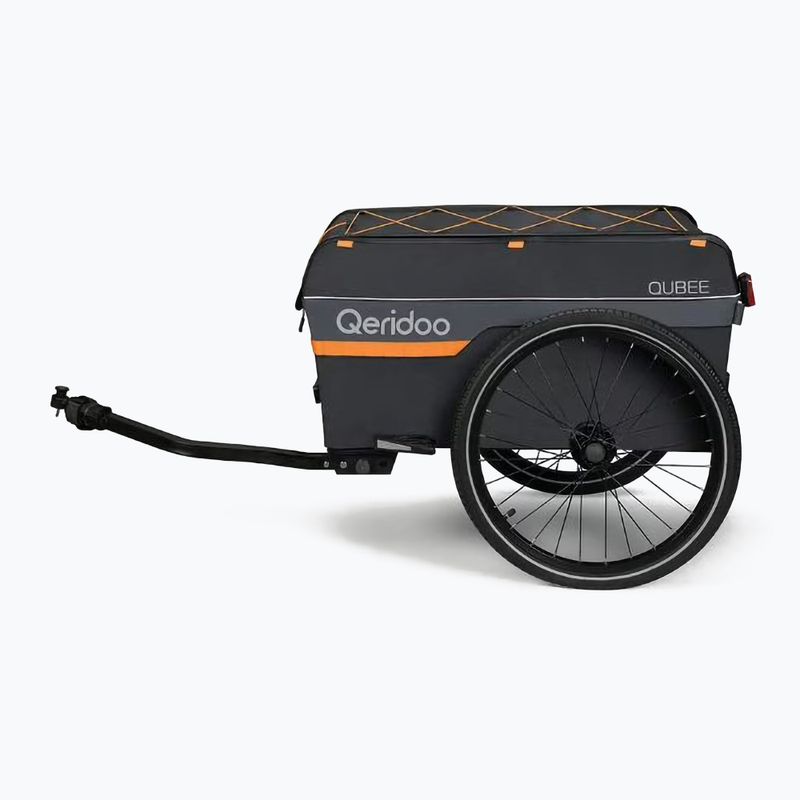 Přívěs na kolo Qeridoo Qubee grey 2