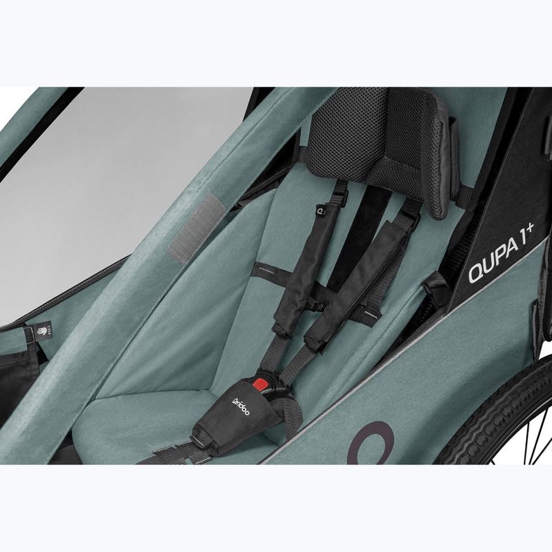Cyklistický přívěs Qeridoo Qupa 1 mineral blue 8
