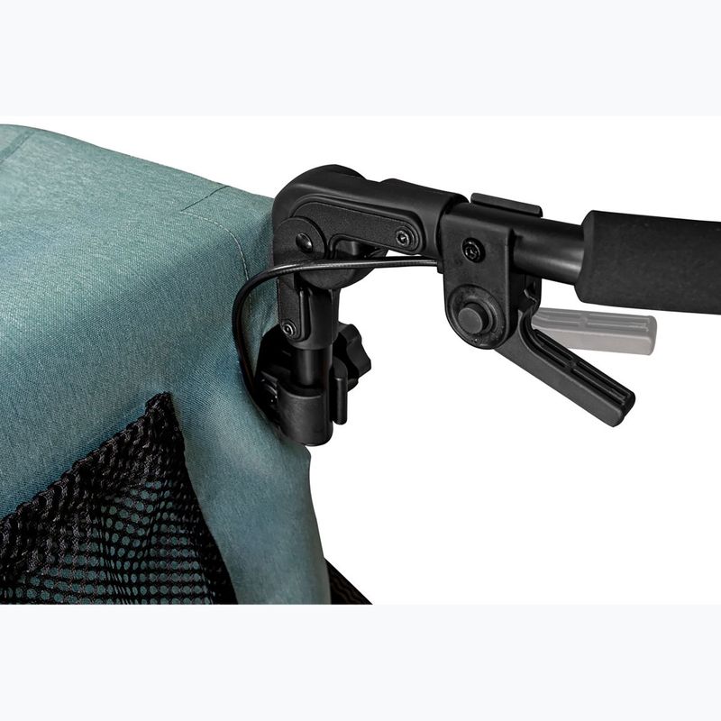 Cyklistický přívěs Qeridoo Qupa 1 mineral blue 12
