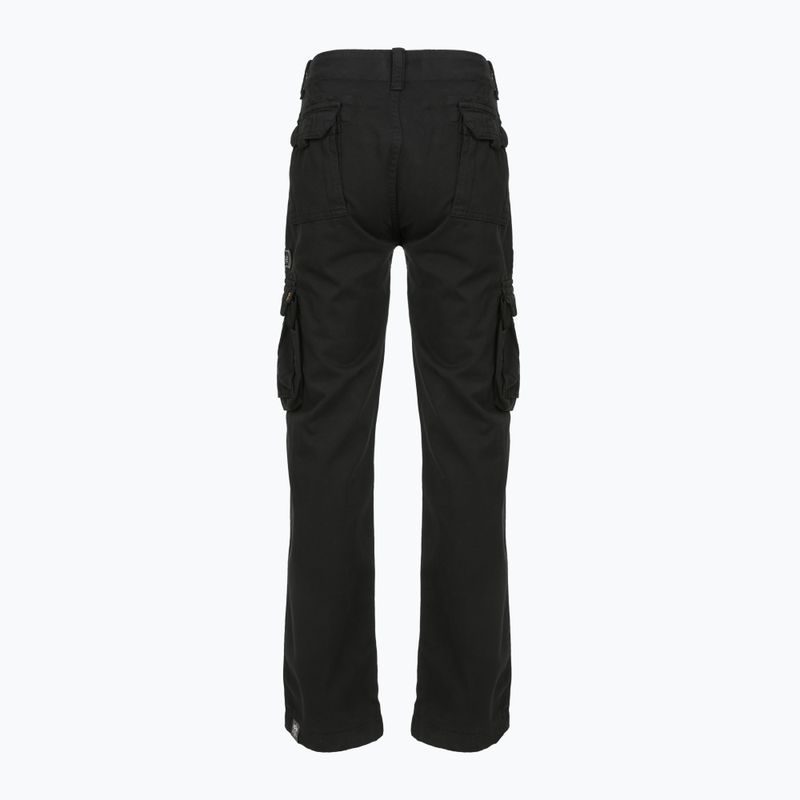 Alpha Industries pánské kalhoty Jet black 2