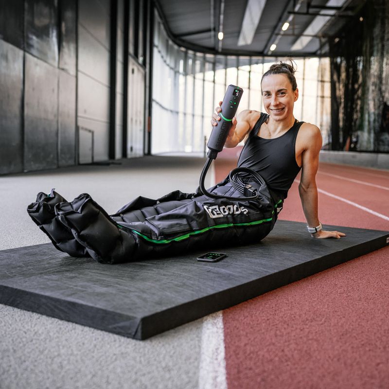 Návleky na lymfodrenáž REBOOTS Go Lite black/white/green 8