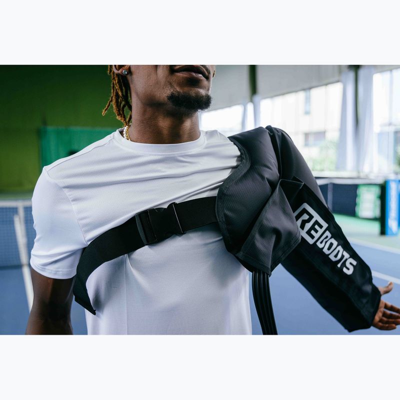 Manžety na masáž REBOOTS Go Lite Arm Cuffs 2.0 black/white 3