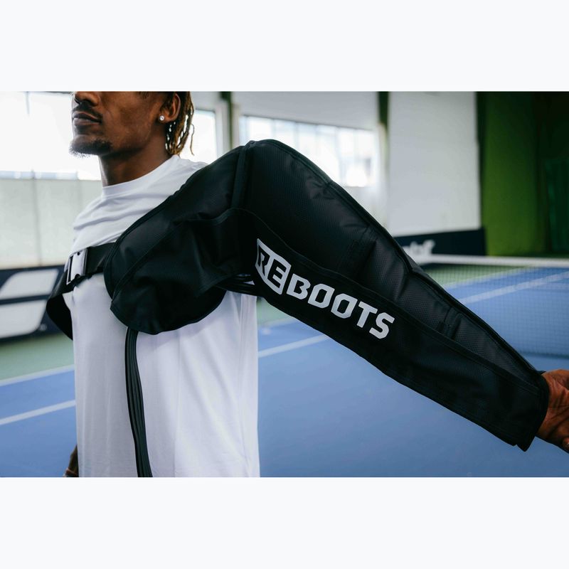 Manžety na masáž REBOOTS Go/One Lite Arm Cuffs 2.0 black/white 3