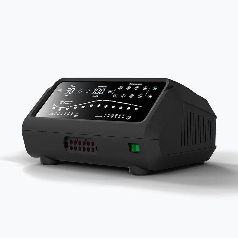 Návleky na lymfodrenáž REBOOTS One Pro Recovery Pants 2.0 2025 Edition black/white/green 2