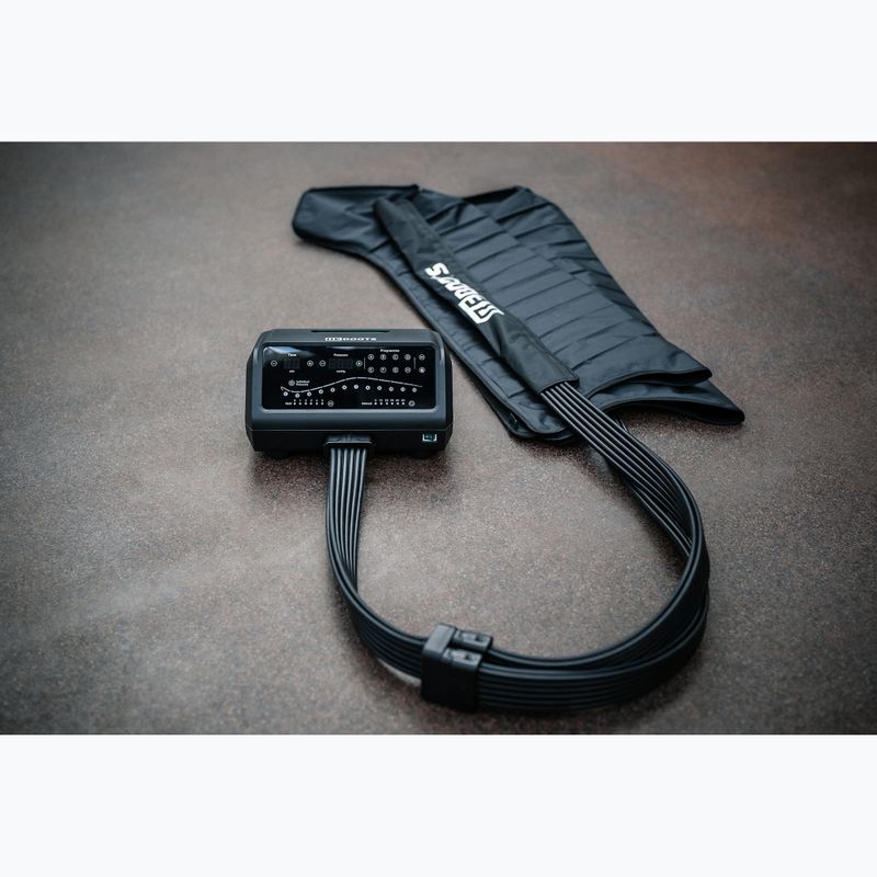 Návleky na lymfodrenáž REBOOTS One Pro Recovery Pants 2.0 2025 Edition black/white/green 8