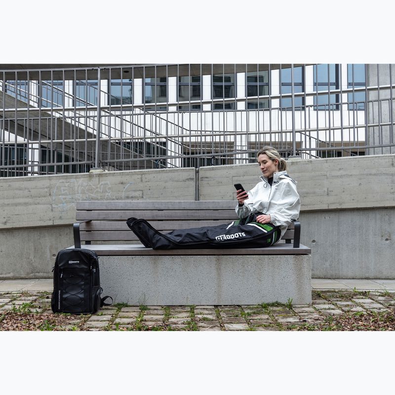 Kalhoty na regeneraci REBOOTS Go X Straight Cut black/white/green 13