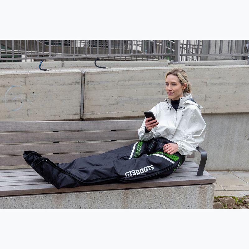 Kalhoty na regeneraci REBOOTS Go X Straight Cut black/white/green 14