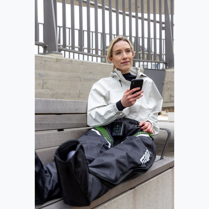 Kalhoty na regeneraci REBOOTS Go X Straight Cut black/white/green 15