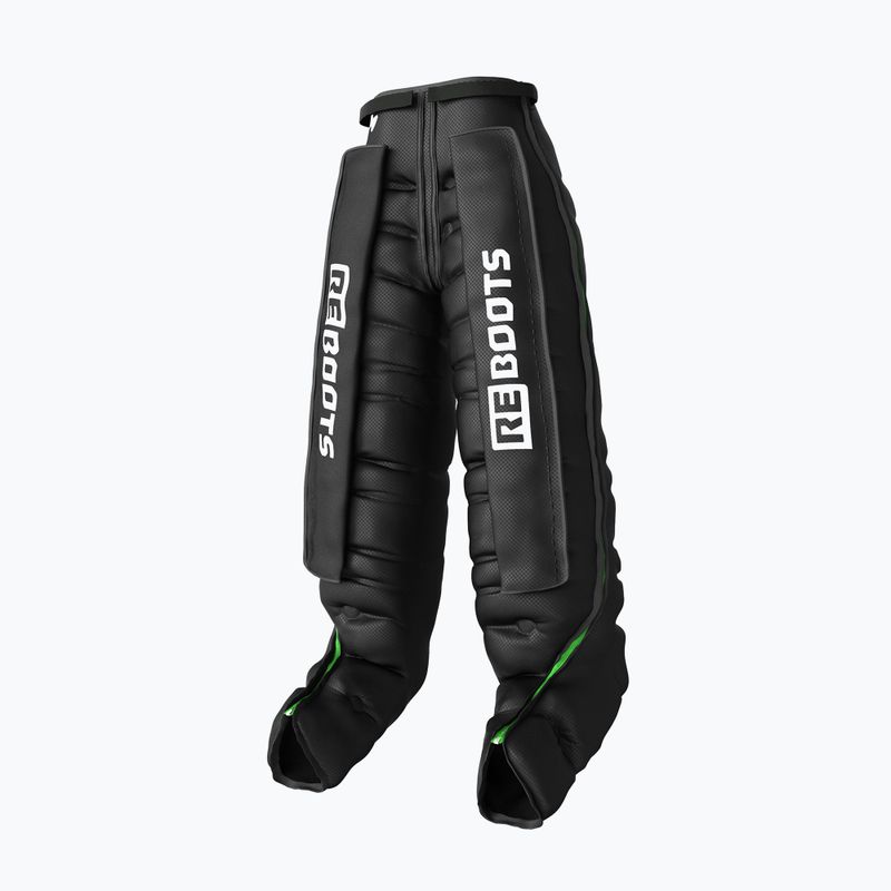 Návleky na lymfodrenáž REBOOTS Go Lite Recovery Pants 2.0 2025 Edition black/white/green 5