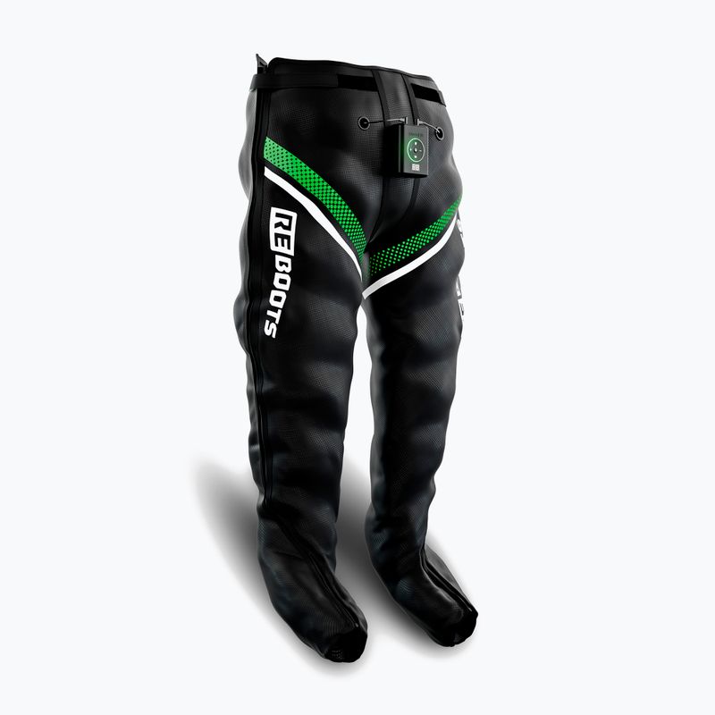 Kalhoty REBOOTS Go X Lite black/white/green 2