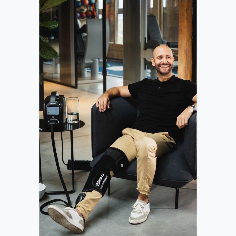 Manžeta na kryoterapii s kompresí REBOOTS Knee black 8