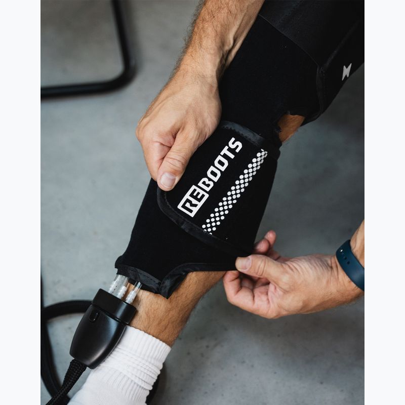 Manžeta na kryoterapii s kompresí REBOOTS Knee black 10