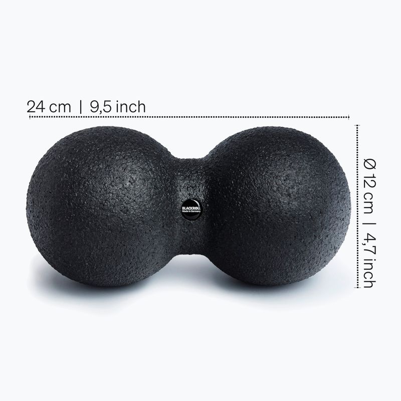 Masážní míček BLACKROLL Duoball A000499 black 2