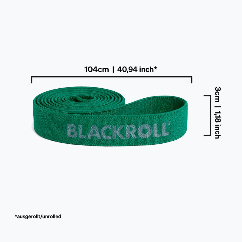 Tréninková páska BLACKROLL Super Band green 2