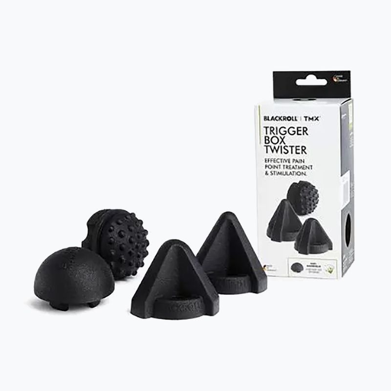 Sada nástavců k masážnímu přístroji BLACKROLL Trigger Twister black 2