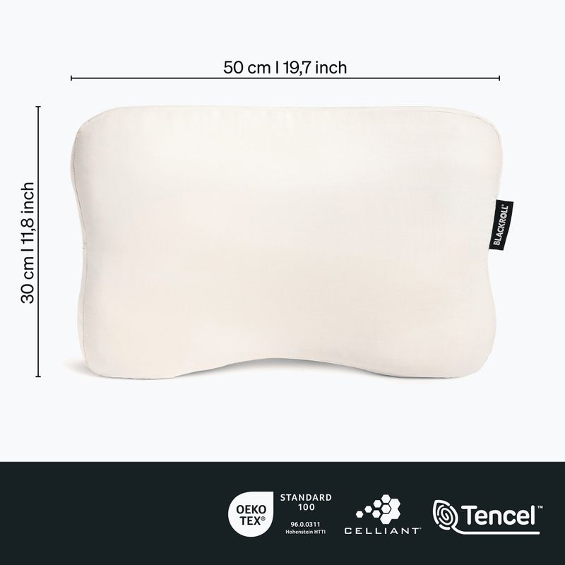 Povlak na polštář BLACKROLL Premium Comfort Pillow off white 3