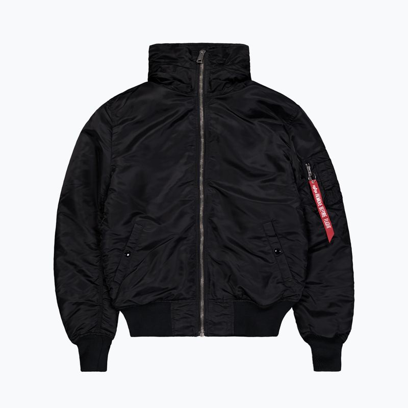 Pánská bunda Alpha Industries MA-1 Hooded Bomber black 6