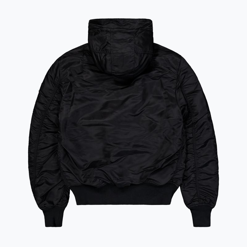 Pánská bunda Alpha Industries MA-1 Hooded Bomber black 7