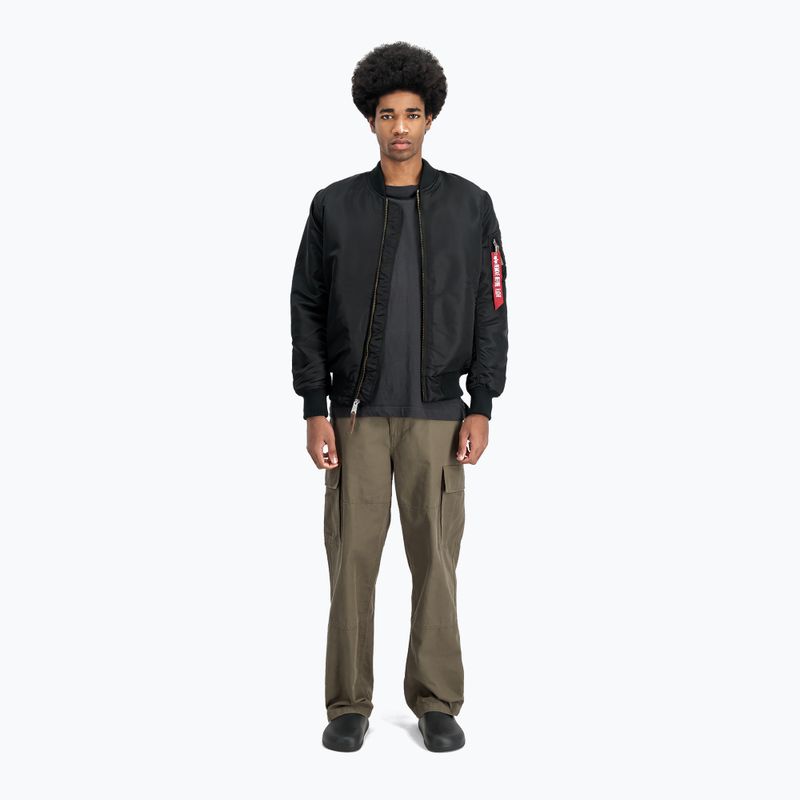 Pánská bunda Alpha Industries MA-1 VF 59 Long Vintage Fit black 2