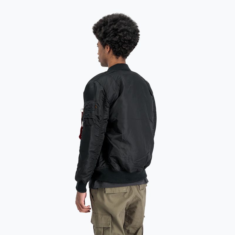 Pánská bunda Alpha Industries MA-1 VF 59 Long Vintage Fit black 3