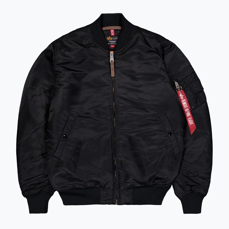 Pánská bunda Alpha Industries MA-1 VF 59 Long Vintage Fit black 7