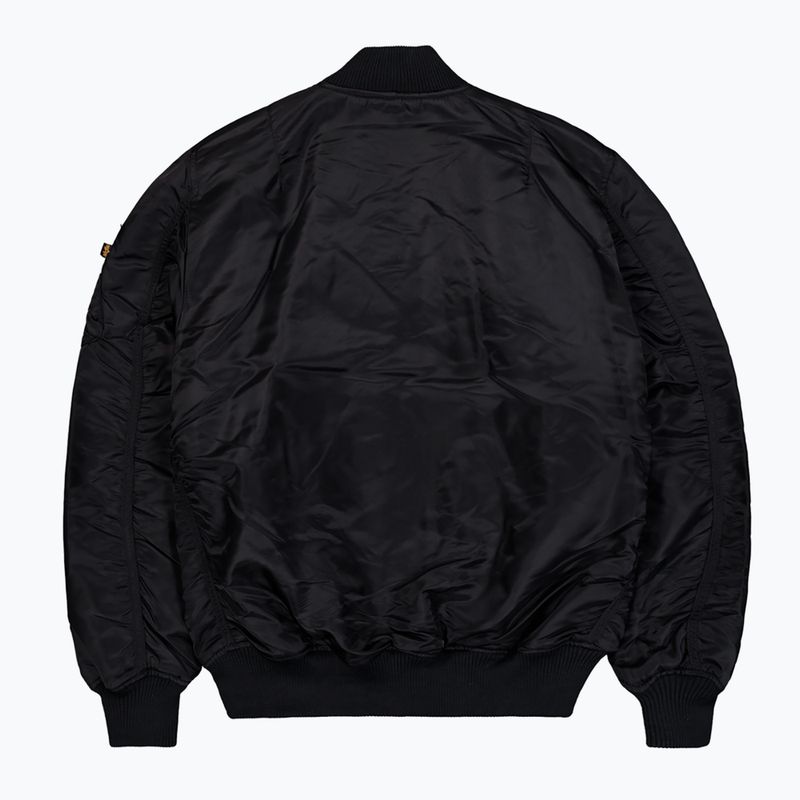 Pánská bunda Alpha Industries MA-1 VF 59 Long Vintage Fit black 8