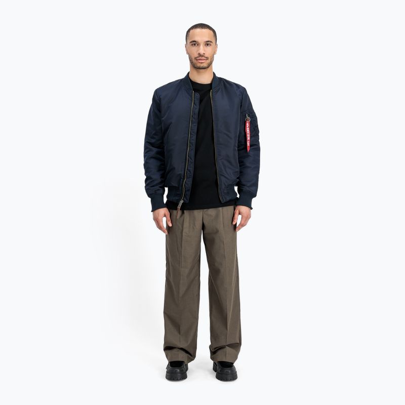 Pánská bunda Alpha Industries MA-1 VF 59 Long Vintage Fit rep.blue 2