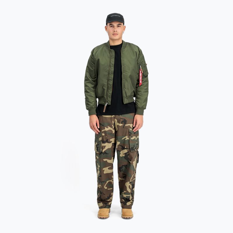Pánská bunda Alpha Industries MA-1 VF 59 Vintage Fit Bomber dark green 2