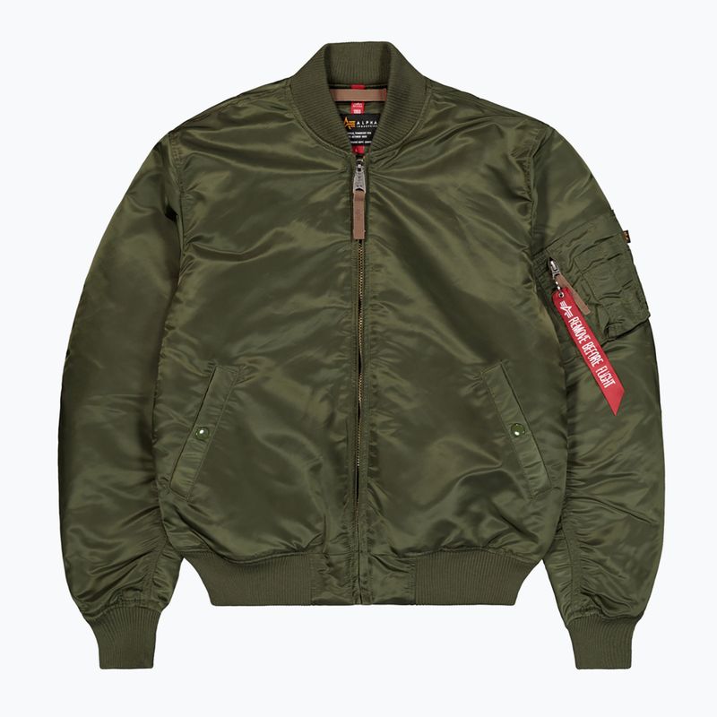Pánská bunda Alpha Industries MA-1 VF 59 Vintage Fit Bomber dark green 6